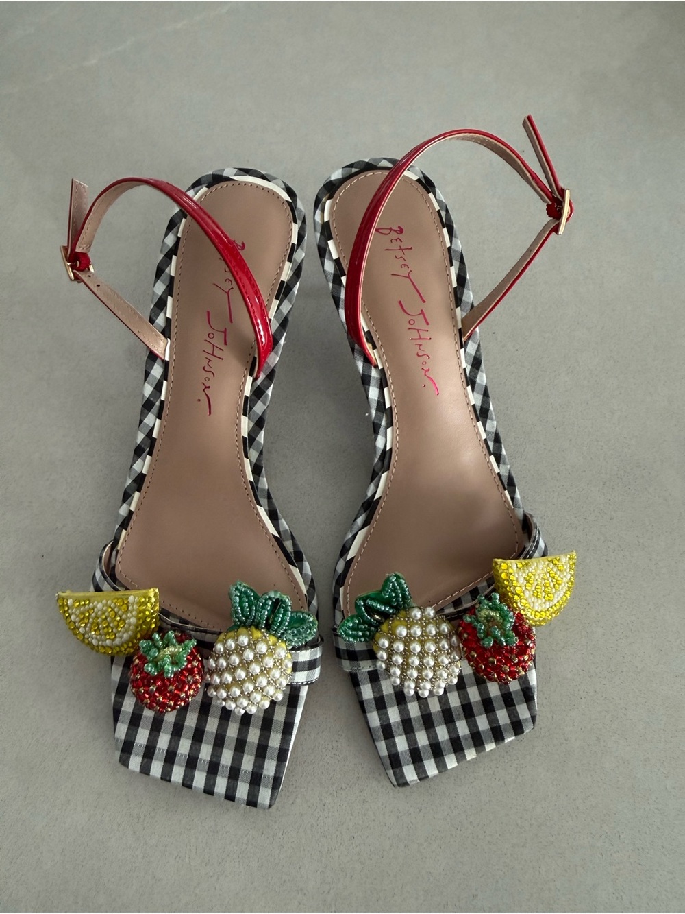 Betsey Johnson Fruit Heels